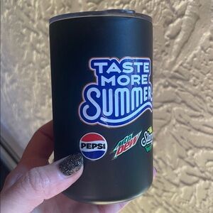 Pepsi Black Summer Tumbler